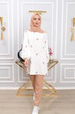[2555-Beige-36] طقم قطعتين قماش مطرز فراشات 2555 (36, Beige) IMG_3920