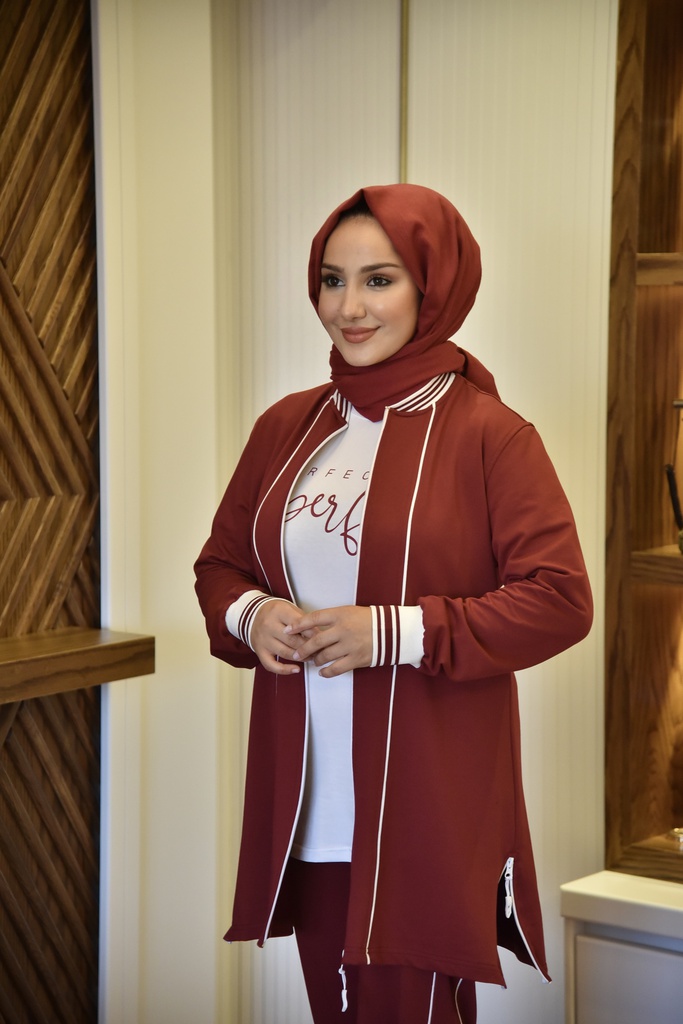 [3616-Maroo-36] طقم 3616 (36, Maroon) image00124