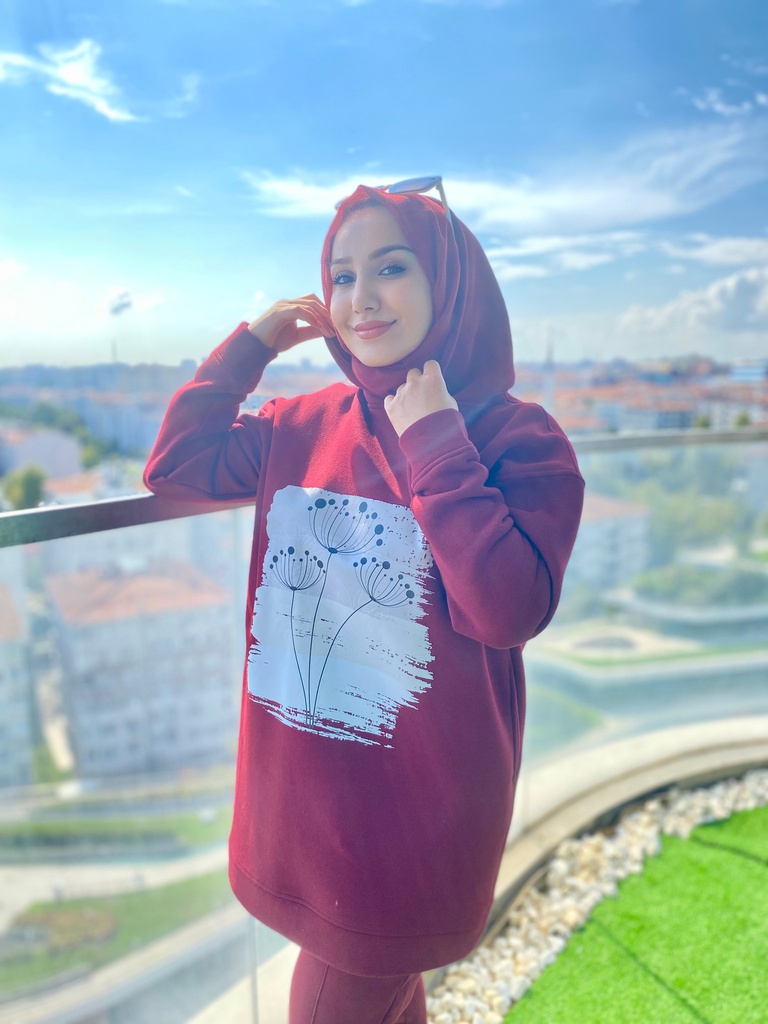 [2532-Maroo-36] طقم 2532 (36, Maroon) image00042