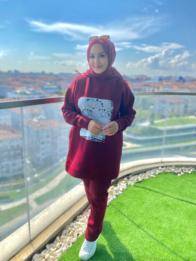 [2532-Maroo-36] طقم 2532 (36, Maroon) image00044