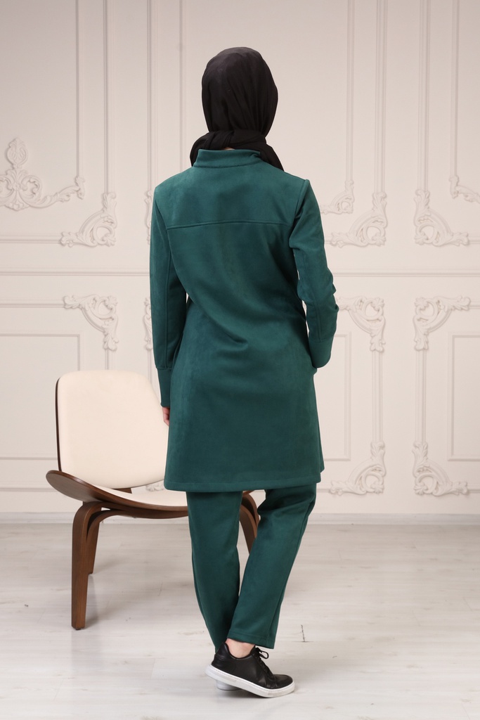 [2535-Olive-38] طقم 2535 (38, Olive Green) NRC10034