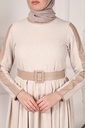 [1655-Beige-38] فستان 1655 (38, Beige) OMER3900