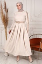 [1655-Beige-38] فستان 1655 (38, Beige) OMER3901
