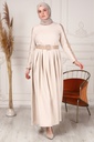 [1655-Beige-38] فستان 1655 (38, Beige) OMER3902