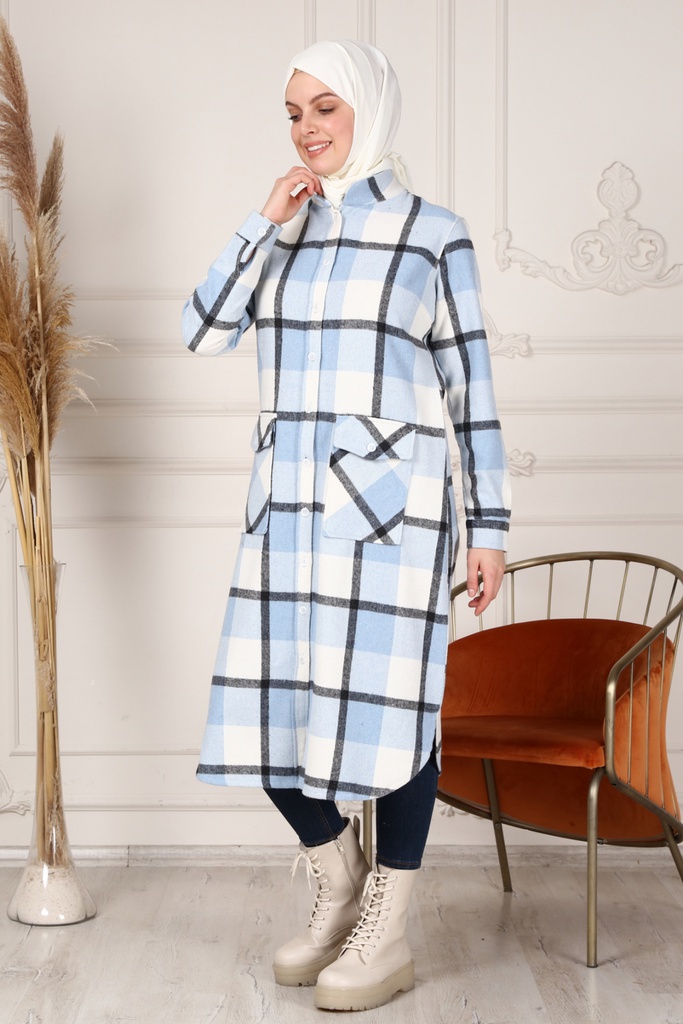 [1656-Blue-36] تونيك 1656 (36, Blue) OZKN8343