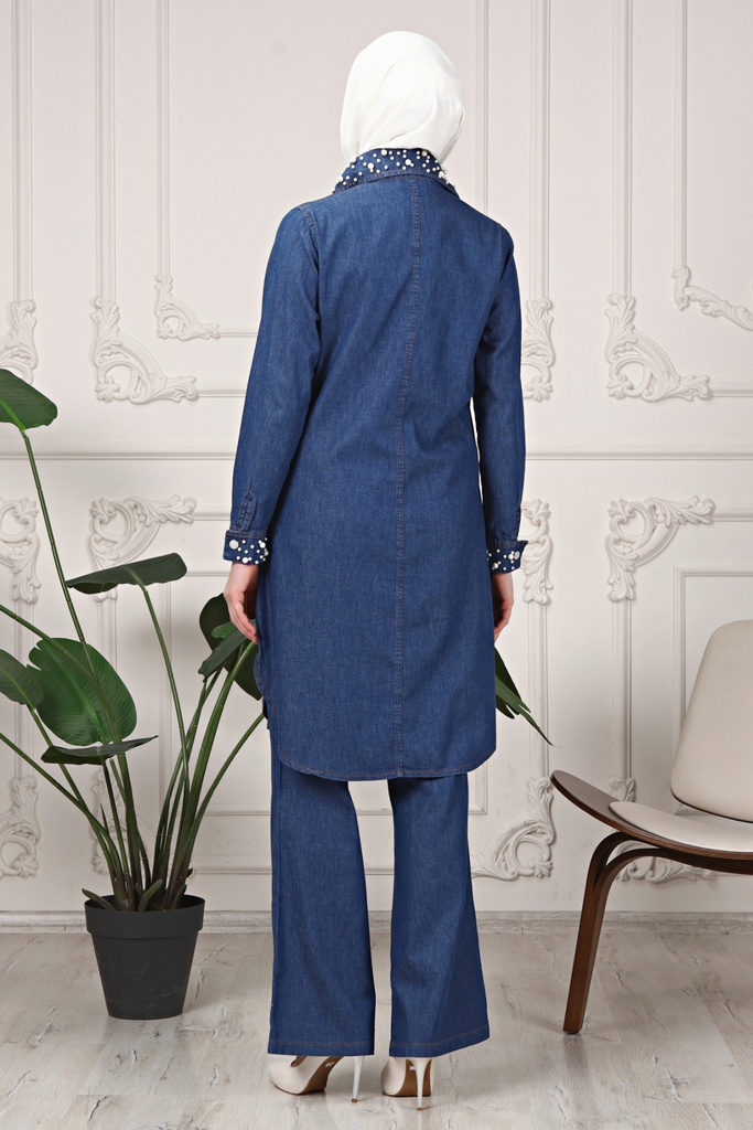 [2658-Jeans-36] طقم 2658 (36, Jeans) OMER1329