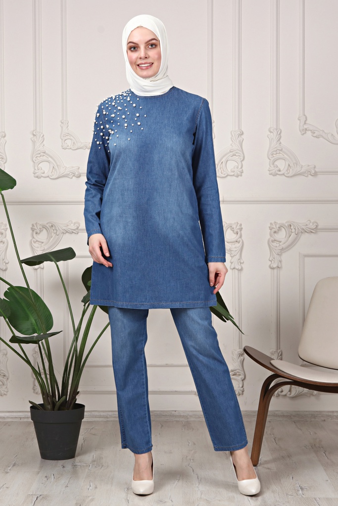 [2661-Jeans-36] طقم جينز 2661 (36, Jeans) OMER1386