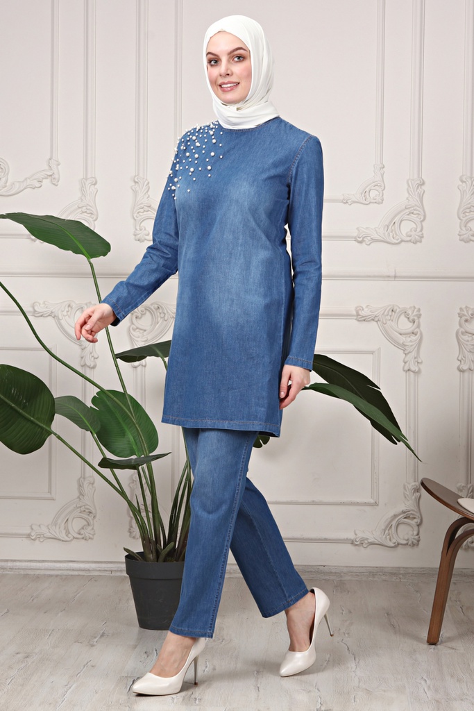 [2661-Jeans-36] طقم جينز 2661 (36, Jeans) OMER1388