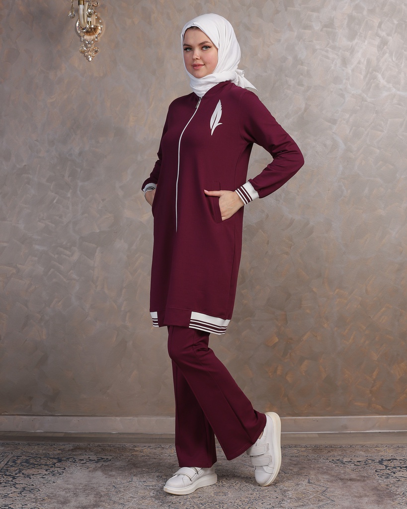 [2671-Maroo-36] طقم 2671 (36, Maroon) IMG_2681