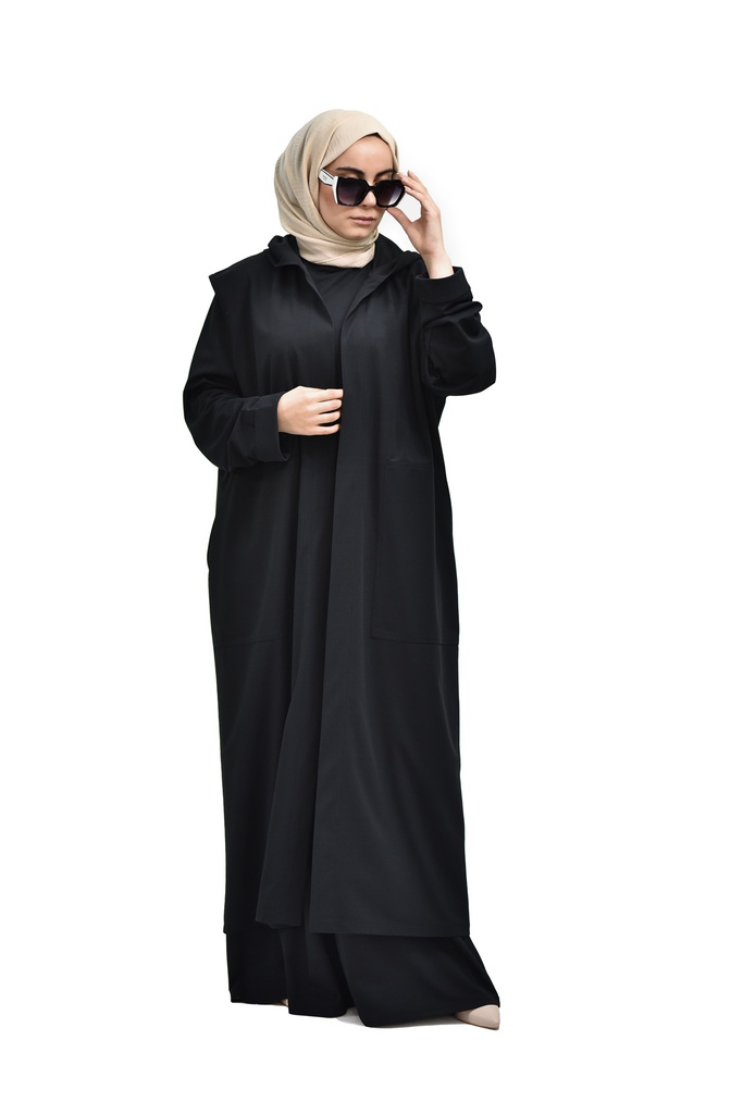 [2677-olor:-S] عباية 2677 (S(36-38), Black) MRD_47582441