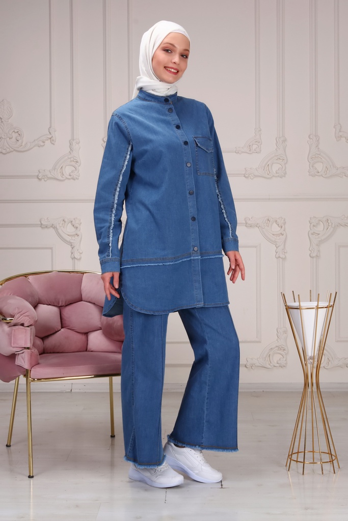 طقم قطعتين جينز