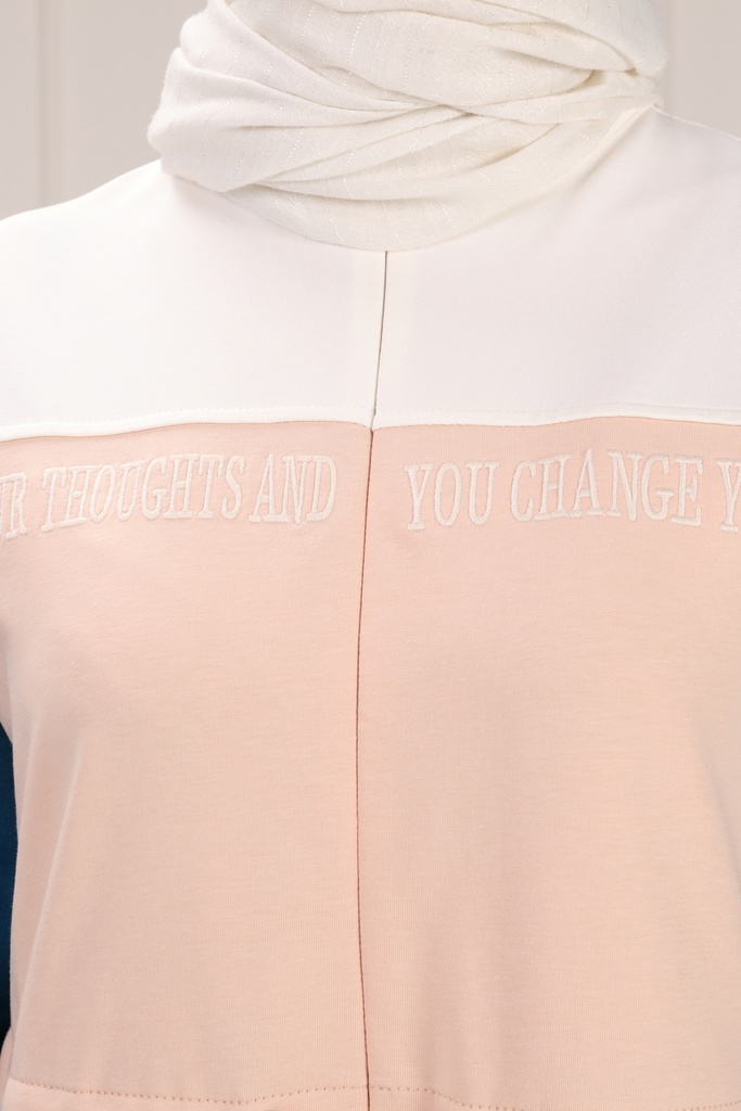 [1537-Maro-38] فستان خطين (38, Maroon) NRC39121