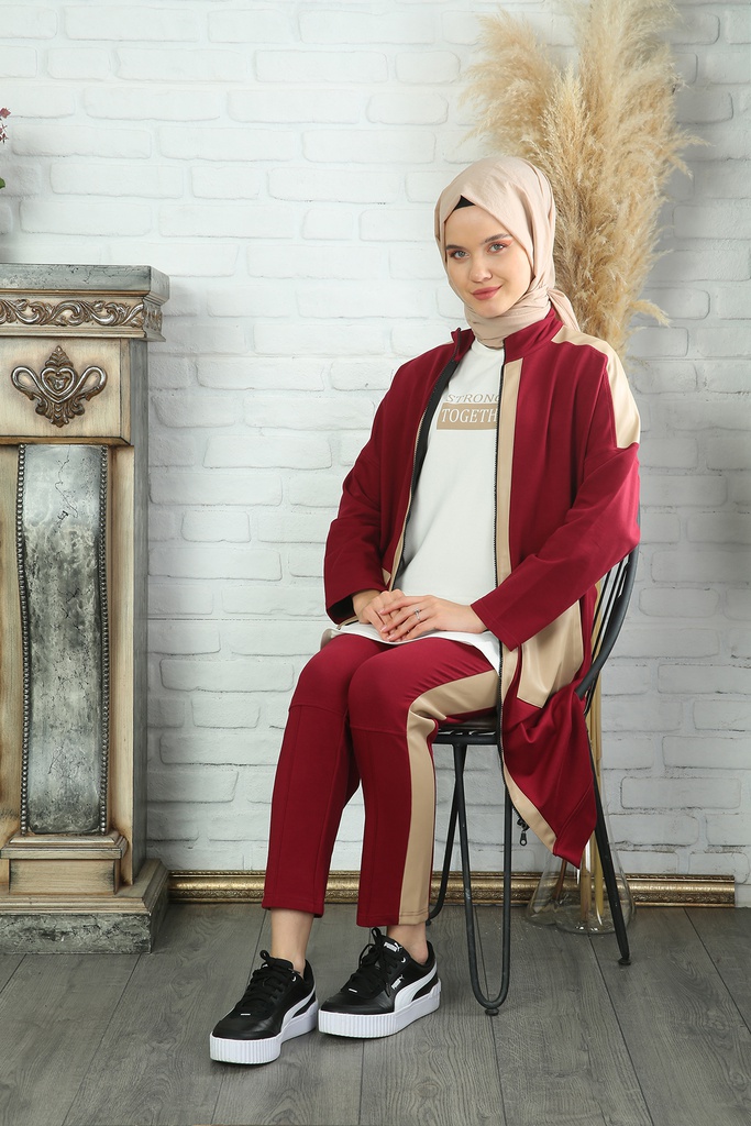 طقم جيب جلد ثلاث قطع