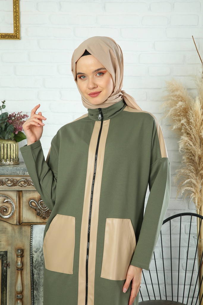 طقم جيب جلد ثلاث قطع