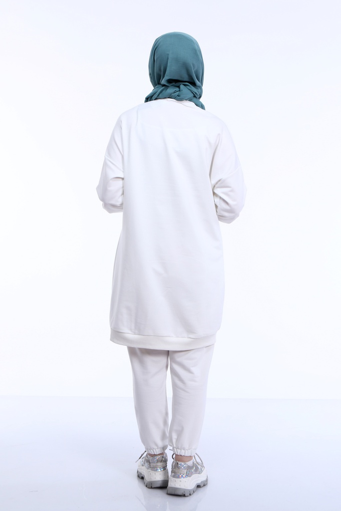 طقم بنطلون خط عربي قطعتين